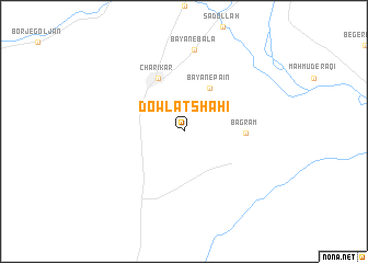 map of Dowlatshāhī