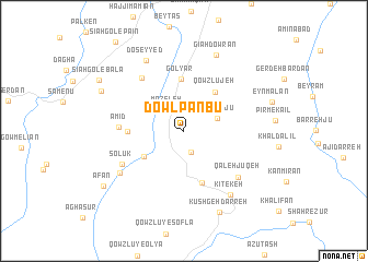 map of Dowlpanbū