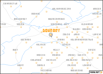 map of Downary