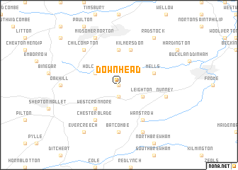 map of Downhead