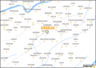 map of Dowoju