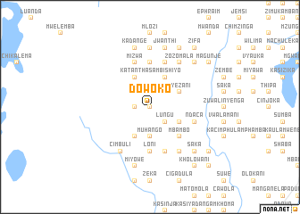 map of Dowoko