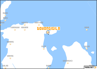 map of Dowongigila