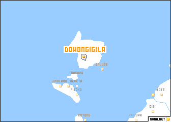 map of Dowongigila