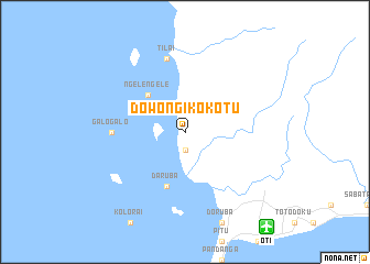 map of Dowongikokotu