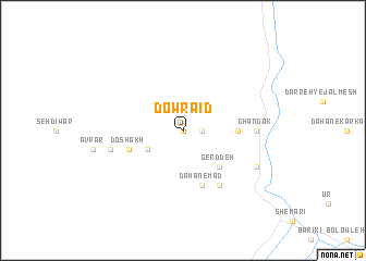 map of Dowra\