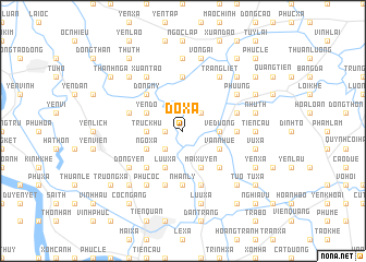 map of Dỗ Xá