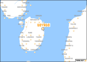 map of Doyado