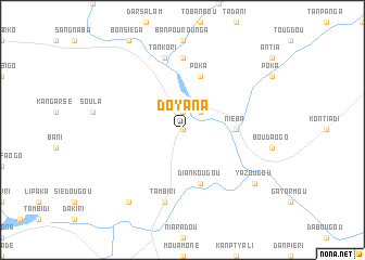 map of Doyana