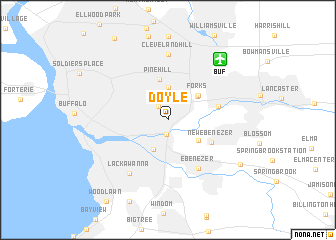 map of Doyle