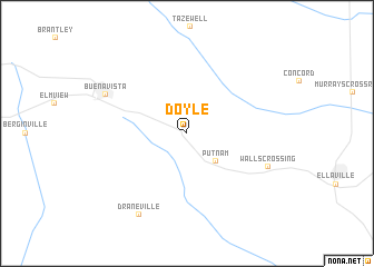 map of Doyle