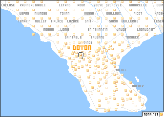 map of Doyon