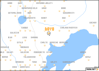 map of Doyo