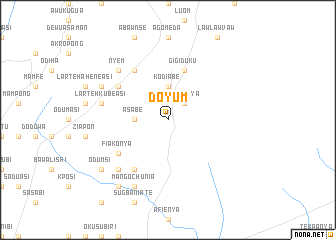 map of Doyum