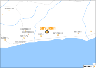 map of Doyuran
