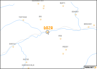 map of Doza