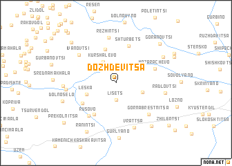 map of Dozhdevitsa