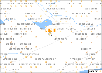 map of Dozin
