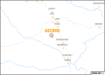 map of Dozomo