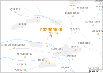 map of Dozorovka