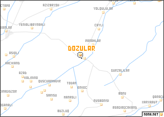 map of Dozular