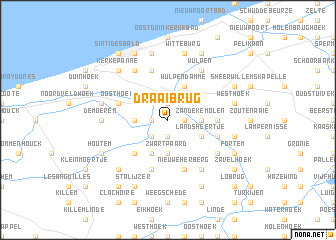 map of Draaibrug