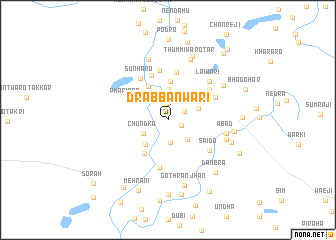 map of Drabbanwāri