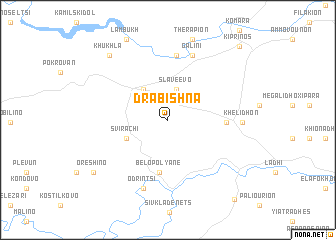 map of Drabishna
