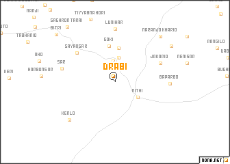 map of Drābi