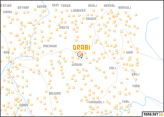 map of Drābi