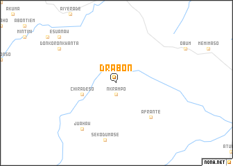 map of Drabon