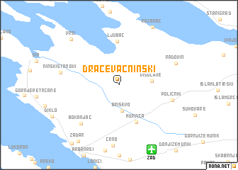 map of Dračevac Ninski