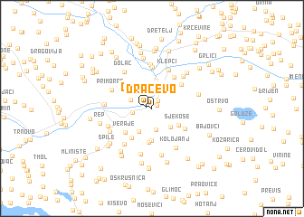 map of Dračevo