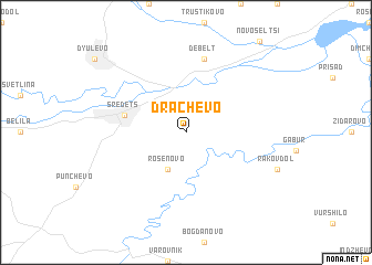 map of Drachevo