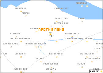 map of Drachilovka