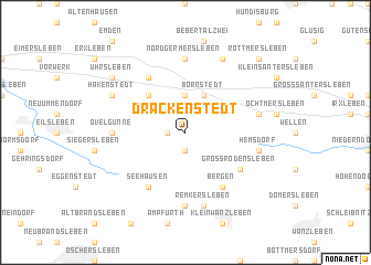 map of Drackenstedt