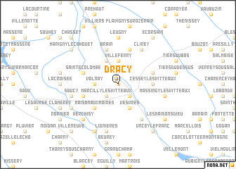 map of Dracy