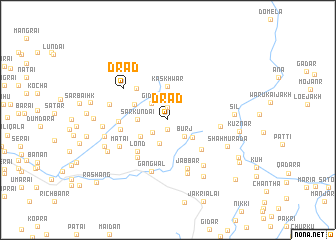 map of Drad