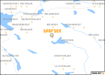 map of Drafsen