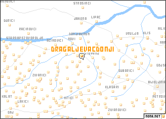 map of Dragaljevac Donji