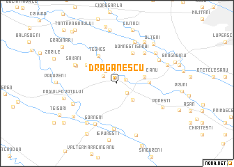 map of Drăgănescu