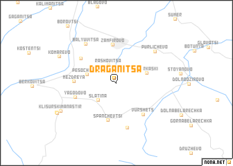 map of Draganitsa