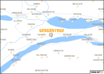 map of Dragasymuv