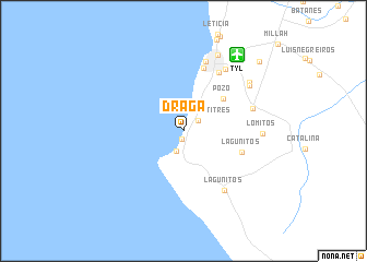 map of Draga