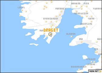 map of Draget