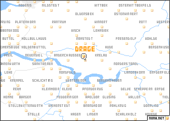 map of Drage