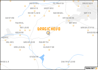 map of Dragichevo