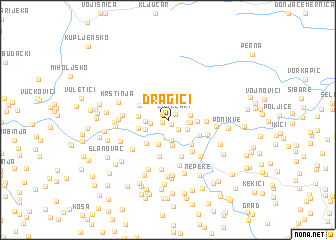 map of Dragići