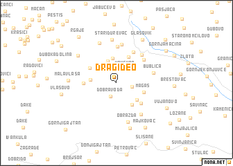 map of Dragi Deo