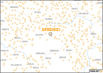 map of Dragišići